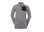 Load image into Gallery viewer, Delta 1/2 Zip Mid-Layer Silver Marl