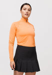 Load image into Gallery viewer, Addy Ladies Long Sleeve Blazing Orange