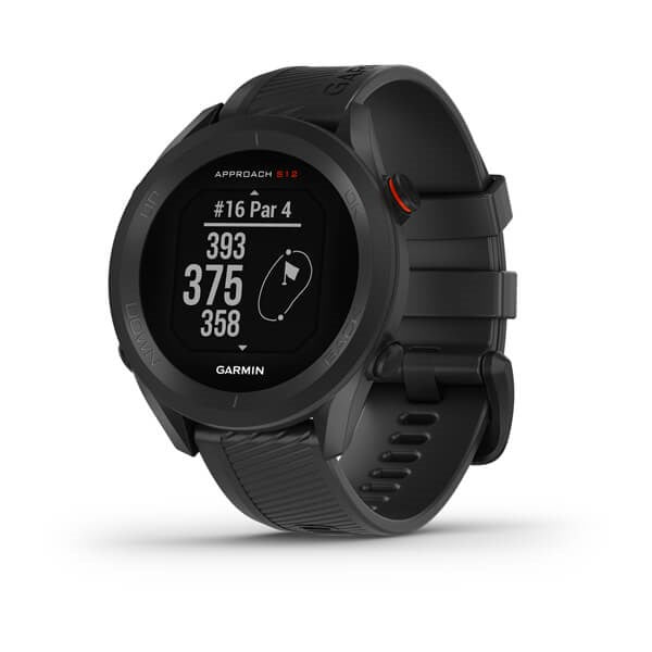 Approach S12 Golf GPS Watch - Black