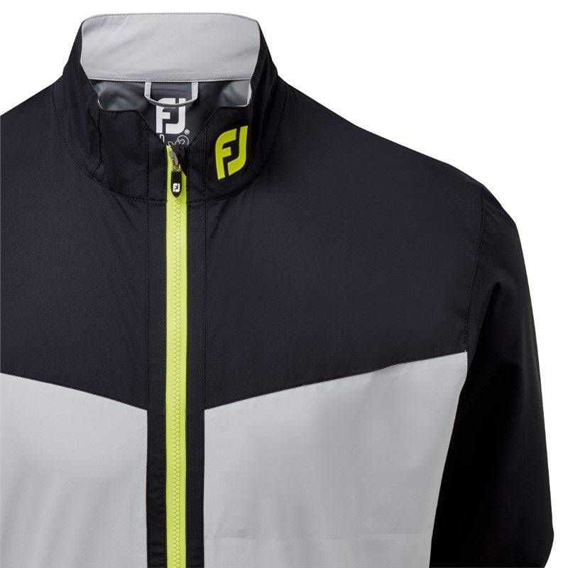 HydroLite Jacket Black Grey Lime