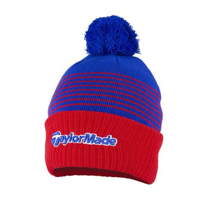 Bobble Beanie Red/Royal