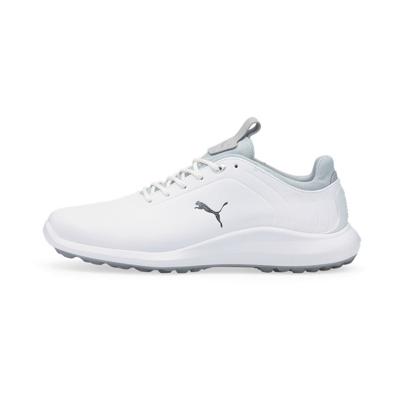 Ignite Pro Mens Golf Shoes Puma White-Puma Silver-High Rise