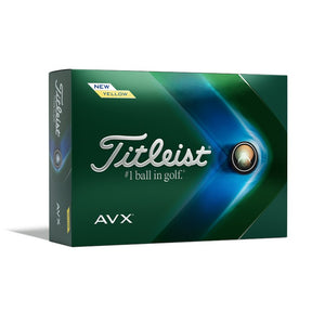 2022 AVX Golf Balls Yellow