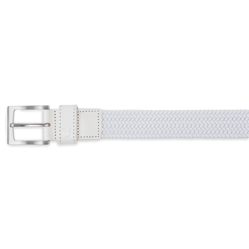 Braided Belt White