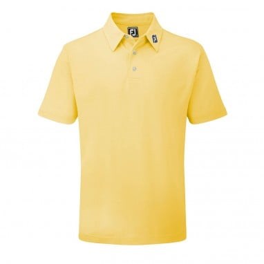 Pique Stretch Shirt Athletic Yellow