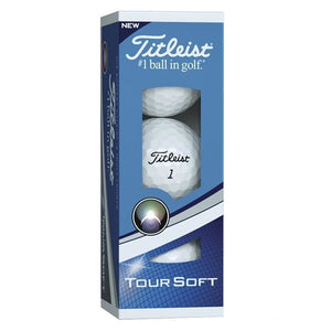 Tour Soft Golf Balls White 2018 3 Pack