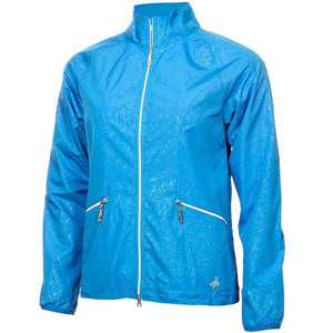 Ladies Keeva Jacquard Windbreaker Cobalt