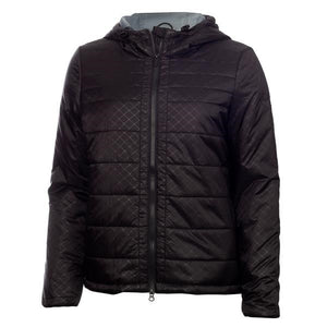 Rio Padded Hooded Ladies Jacket Black