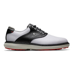 Traditions Spikeless Mens Golf Shoes White/Black/Grey