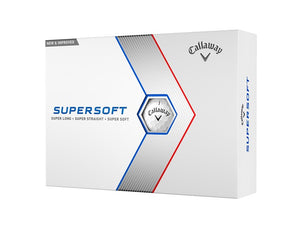 Supersoft White Golf Balls 2023