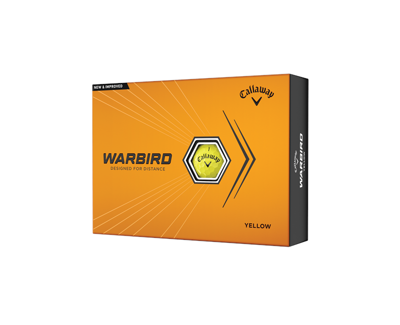 Warbird Yellow Golf Balls 2023