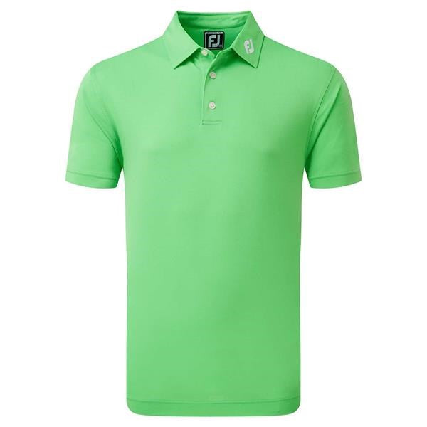 Stretch Pique Polo Shirt Green