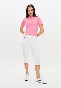 Chie Ladies Capri White